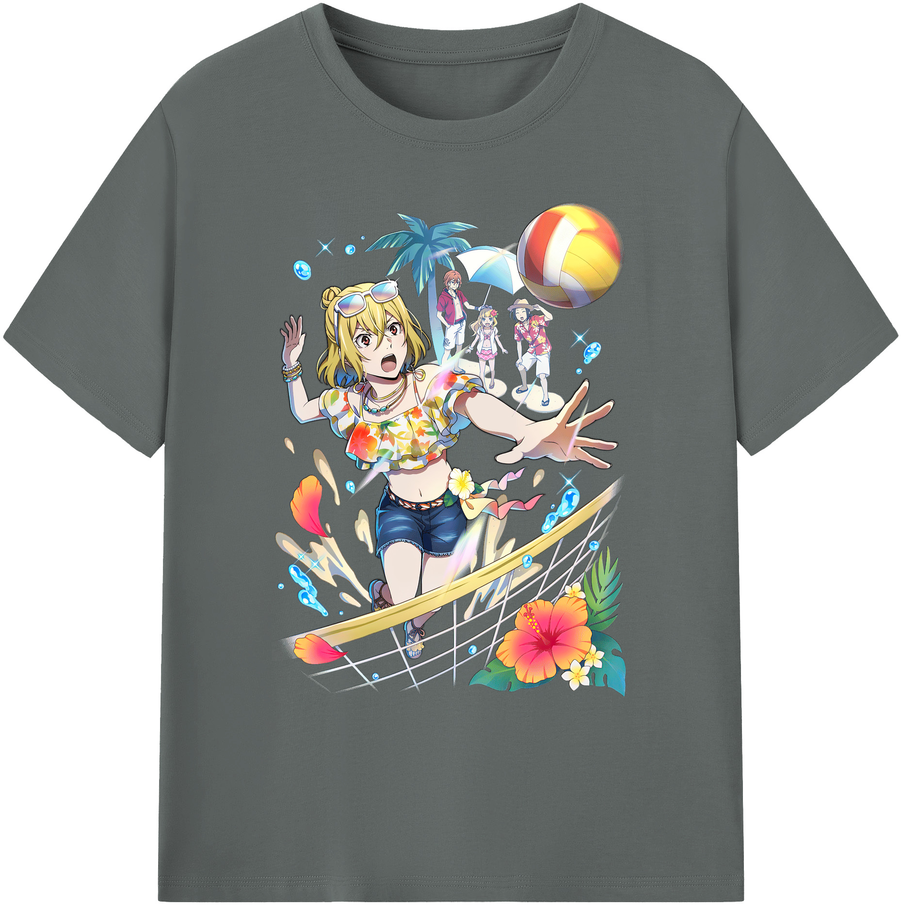 （画像用） 文豪ストレイドッグス Bungo Stray Dogs 綿100％ メンズ半袖Tシャツ｜肌触りやわらか＆通気性
